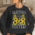 Blessed To Called Sister Sunflower Lovers Sibling Sisters Women Sweatshirt Gifts for Her