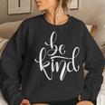 Choose Kindness Be Kind Anti-Bullying Unity Day Orange Women Sweatshirt Gifts for Her