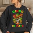 Cinco De Mayo Skull Mexican Fiesta 5 De Mayo Women Men Women Sweatshirt Gifts for Her