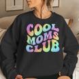 Cool Moms Club Tie Dye Cool Mom Club Mama Mom Women Sweatshirt Gifts for Her