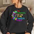 My Daughter In Law Is My Favorite Child Mother Sunflower Women Sweatshirt Gifts for Her