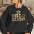 Disco Queen Retro Disco Matching Couple Gift For Women Women Crewneck Graphic Sweatshirt Gifts for Her