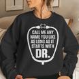 Dnp Doctor Of Nursing Practice Name Rn Nurse V2 Women Crewneck Graphic Sweatshirt Gifts for Her