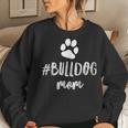 English French American Bulldog Mom Gifts V2 Women Crewneck Graphic Sweatshirt Gifts for Her