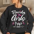 Womens Florida Girls Trip 2023 Cute Girls Weekend Road Trip Women Sweatshirt Gifts for Her