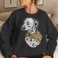 Funny Leopard Dalmatian Mom Costume Mothers Day Gift Women Crewneck Graphic Sweatshirt Gifts for Her