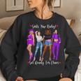 Womens Girls Trip Get Ready For Chaos Friends Together On Trip Women Sweatshirt Gifts for Her