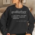 Godfather Definition Role Model Godchild Baptismal Women Sweatshirt Gifts for Her
