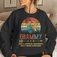 Grammy Like A Normal Grandma Only More Awesome Women Grandma Women Crewneck Graphic Sweatshirt Gifts for Her