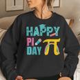 Happy Pi Day Kids Math Teachers Student Professor Pi Day V5 Women Crewneck Graphic Sweatshirt Gifts for Her