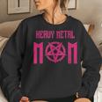 Heavy Metal Mom Rock Music Mama Mothers Day Gift Women Crewneck Graphic Sweatshirt Gifts for Her