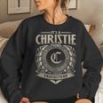 Its A Christie Thing You Wouldnt Understand Name Vintage Women Crewneck Graphic Sweatshirt Gifts for Her