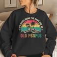 Its Weird Being The Same Age As Old People Sarcastic Retro Women Crewneck Graphic Sweatshirt Gifts for Her