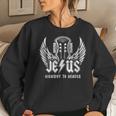 Jesus Rock And Roll Christian Music Worship Bible Verse Women Sweatshirt Gifts for Her