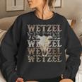Womens Koe Western Country Music Wetzel Bull Skull Women Sweatshirt Gifts for Her