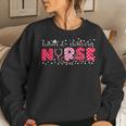 Labor And Delivery Nurse L & D Nurse Valentine Women Crewneck Graphic Sweatshirt Gifts for Her