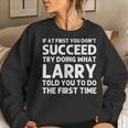 Larry Gift Name Personalized Birthday Funny Christmas Joke Women Crewneck Graphic Sweatshirt Gifts for Her