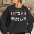 Lets Go Brandon Funny Trendy Sarcastic Lets Go Brandon Women Crewneck Graphic Sweatshirt Gifts for Her