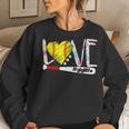 Love Gigi Life Softball Gift Mother Day Women Crewneck Graphic Sweatshirt Gifts for Her