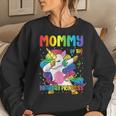 Mommy Of The Birthday Princess Girl Dabbing Unicorn Mom Women Sweatshirt Gifts for Her