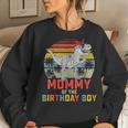 Mommy Dinosaur Birthday Boy Mom Matching Family Women Sweatshirt Gifts for Her