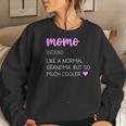 Momo Definition Cute Grandma Women Sweatshirt Gifts for Her