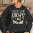 National Guard Mom Proud Army National Guard Mom Gift Women Crewneck Graphic Sweatshirt Gifts for Her