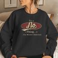 No Name No Family Name Crest Women Crewneck Graphic Sweatshirt Gifts for Her