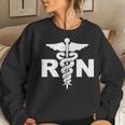 Nurses Day Registered Nurse Medical Nursing Rn Women Crewneck Graphic Sweatshirt Gifts for Her