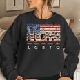 Parody Trump Lgbtq Liberty Guns Beer Bbq American Usa Flag Women Sweatshirt Gifts for Her