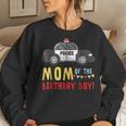 Police Car Mom Of The Birthday Boys Women Sweatshirt Gifts for Her