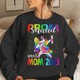 Prom Squad Proud Mom Class Of 2023 Unicorn Women Sweatshirt Gifts for Her