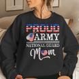 Proud Army National Guard Mom Us American Flag Pride Women Sweatshirt Gifts for Her