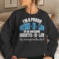 For Proud Fatherinlaw From Daughterinlaw Women Sweatshirt Gifts for Her