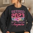 Retired 2023 Retirement For Women 2023 Cute Pink Women Sweatshirt Gifts for Her