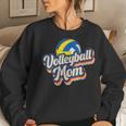 Womens Retro Volleyball Mom Vintage Softball Mom Women Sweatshirt Gifts for Her