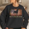 Rottweiler Mom Vintage American Flag Patriotic Dog Lover Women Crewneck Graphic Sweatshirt Gifts for Her