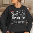 Santas Favorite Dispatcher Christmas Lights Costume For Men Women Sweatshirt Gifts for Her