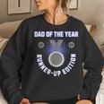 Sarcastic Fathers Day Dad Of The Year Okayest Daddy Dada Women Sweatshirt Gifts for Her