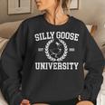 Silly Goose University Mens Womens Silly Goose Meme Costume Women Sweatshirt Gifts for Her