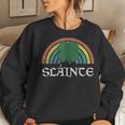 Slainte Shamrock St Patricks Day Saint Paddys Rainbow Women Crewneck Graphic Sweatshirt Gifts for Her