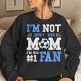 Soccer Mother Number 1 Fan - Soccer Mom Women Crewneck Graphic Sweatshirt Gifts for Her