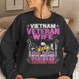Some People Never Meet Their Hero Vietnam Veteran Wife V2 Women Crewneck Graphic Sweatshirt Gifts for Her