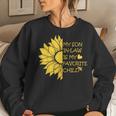 My Son In Law Is My Favorite Child Sunflower Mother-In-Law Women Sweatshirt Gifts for Her