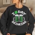 St Patricks Day I Love Day Drinking Funny Gifts Beer Lover Women Crewneck Graphic Sweatshirt Gifts for Her