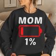 Tired Mom Low Battery Tshirt Women Women Sweatshirt Gifts for Her