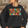 Vintage Schools Out For Summer Ladies Women Kids Teacher Women Sweatshirt Gifts for Her