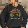 Womens 60 Year Old Vintage 1963 Limited Edition 60Th Birthday Women Crewneck Graphic Sweatshirt Gifts for Her