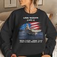 Womens Uss Boxer Lhd-4 Amphibious Assault Ship Veteran Usa Flag Women Crewneck Graphic Sweatshirt Gifts for Her