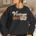 Womens Vintage 1963 Birthday Women Crewneck Graphic Sweatshirt Gifts for Her